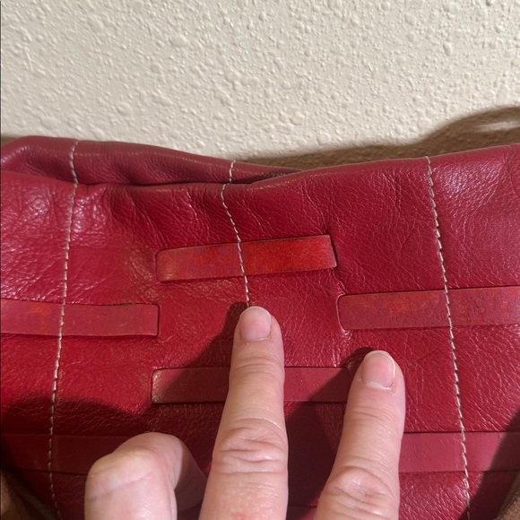 Carbotti Woven Leather handbag - Picture 4 of 10